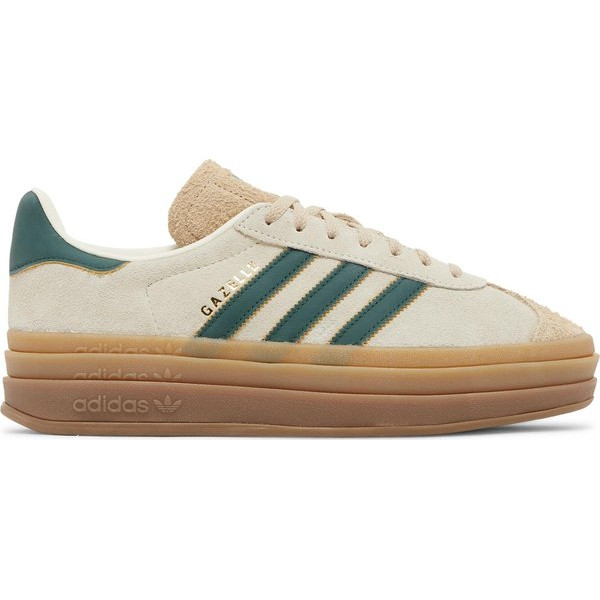 Wmns Gazelle Bold 'Cream Collegiate Green'