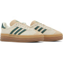 Wmns Gazelle Bold 'Cream Collegiate Green'