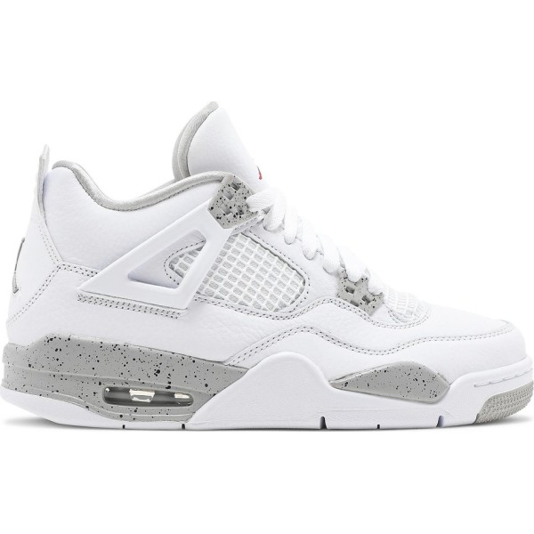 Air Jordan 4 Retro GS 'White Oreo'