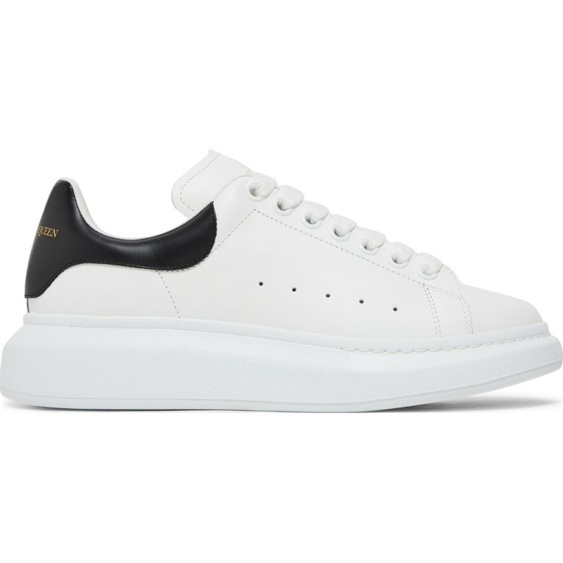 Alexander McQueen Oversized Sneaker 'White Black' Alexander McQueen Oversized Sneaker 'White Black'